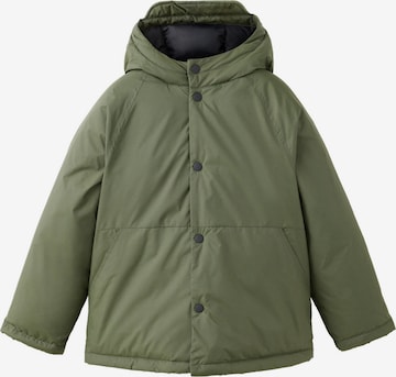 MANGO KIDS Tussenjas 'MARC' in Groen: voorkant