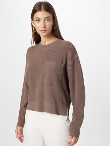 Pull-over MSCH COPENHAGEN en marron : devant