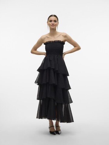 VERO MODA Jurk 'VMDelilah' in Zwart: voorkant