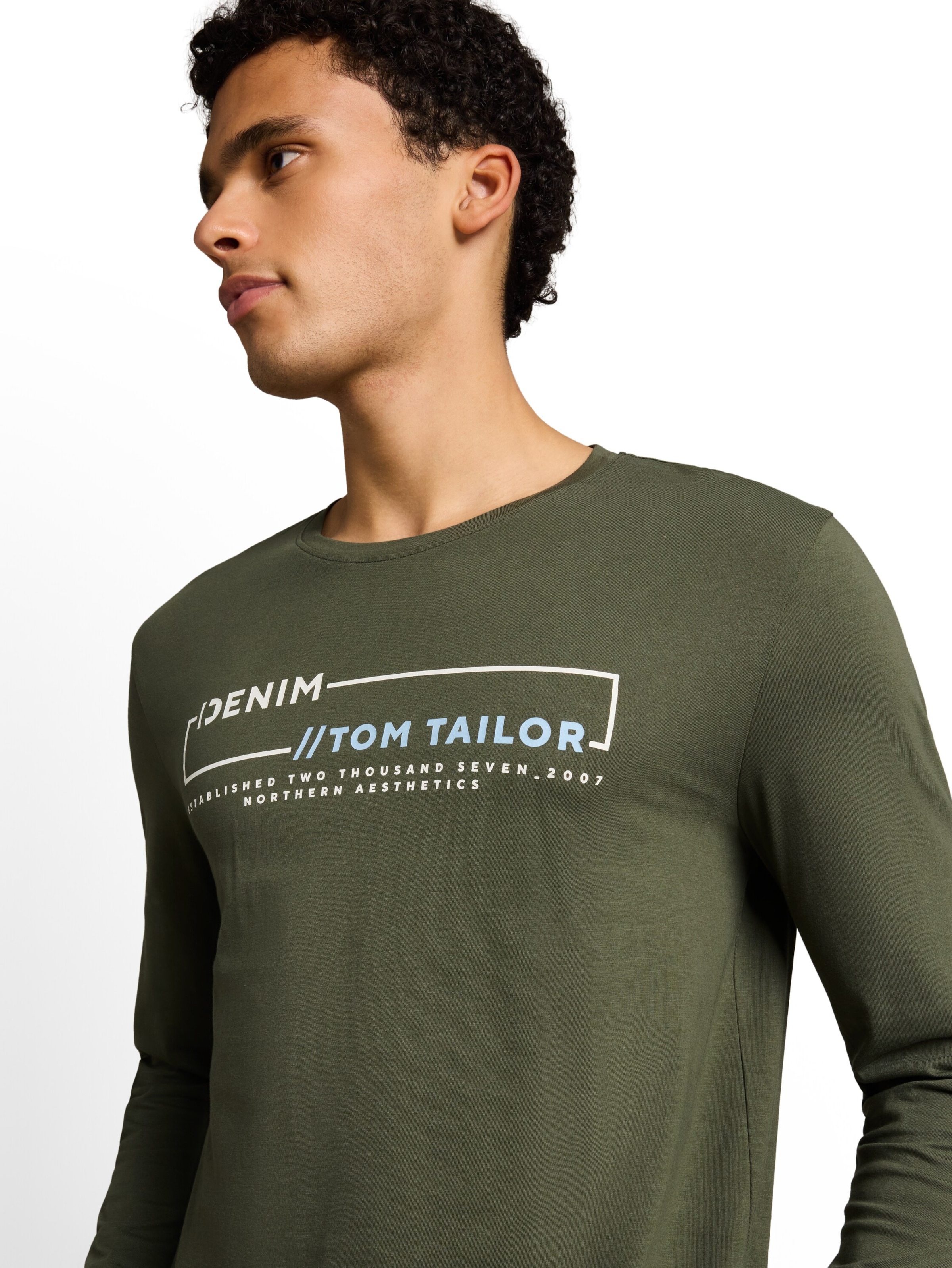TOM TAILOR DENIM - Camiseta en verde