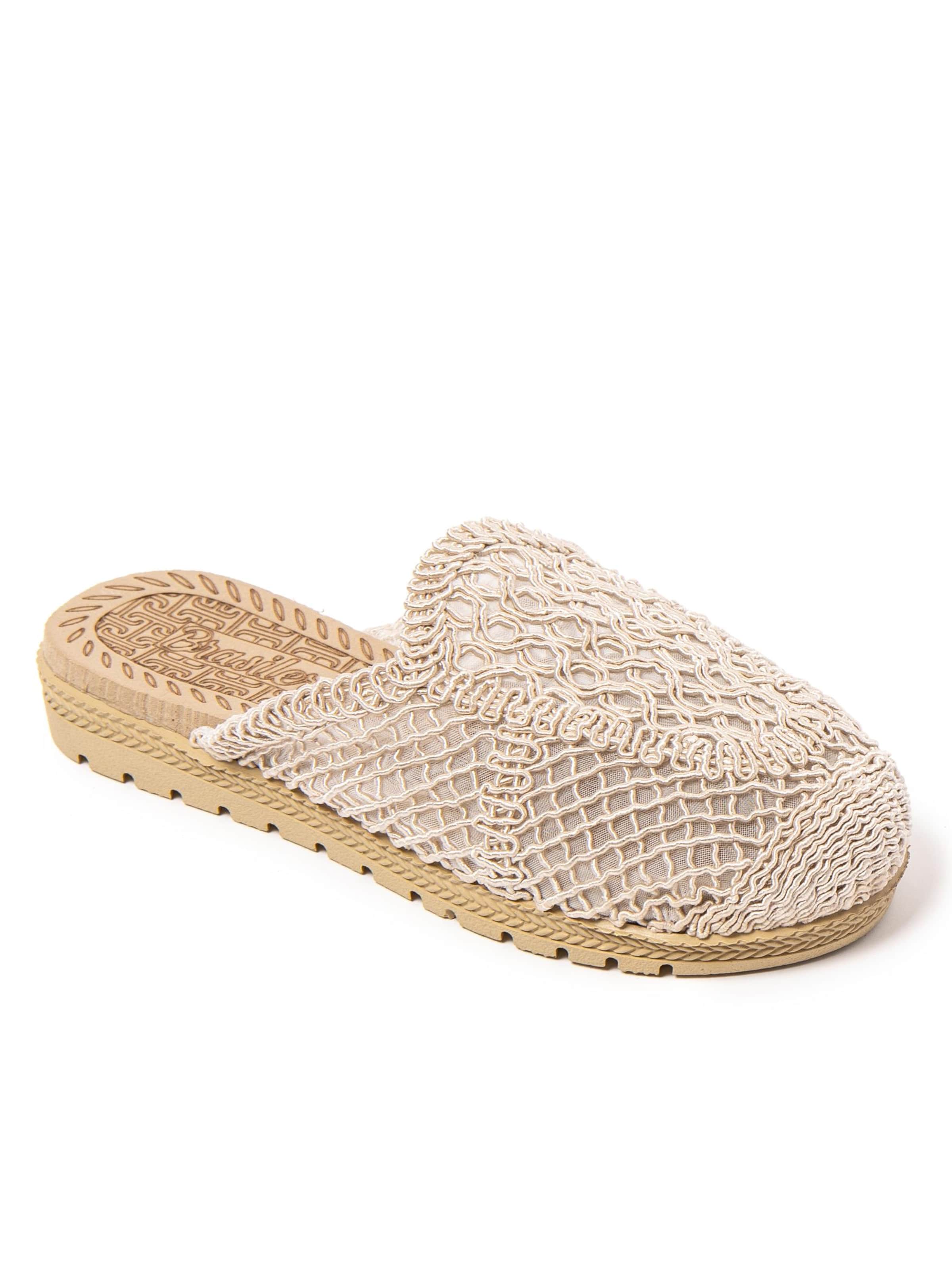 Brasileras Slippers 'Suna' in Beige