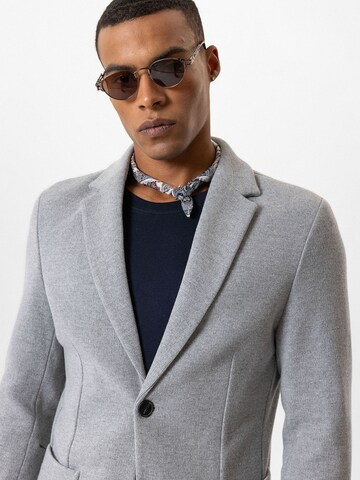 Antioch Slim fit Ανδρικό σακάκι 'Berhtram' σε γκρι