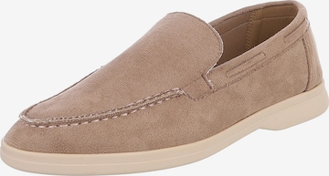 Ital-Design Slipper in Braun: Vorderseite