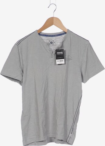 TOM TAILOR DENIM Shirt in M in Grey: front