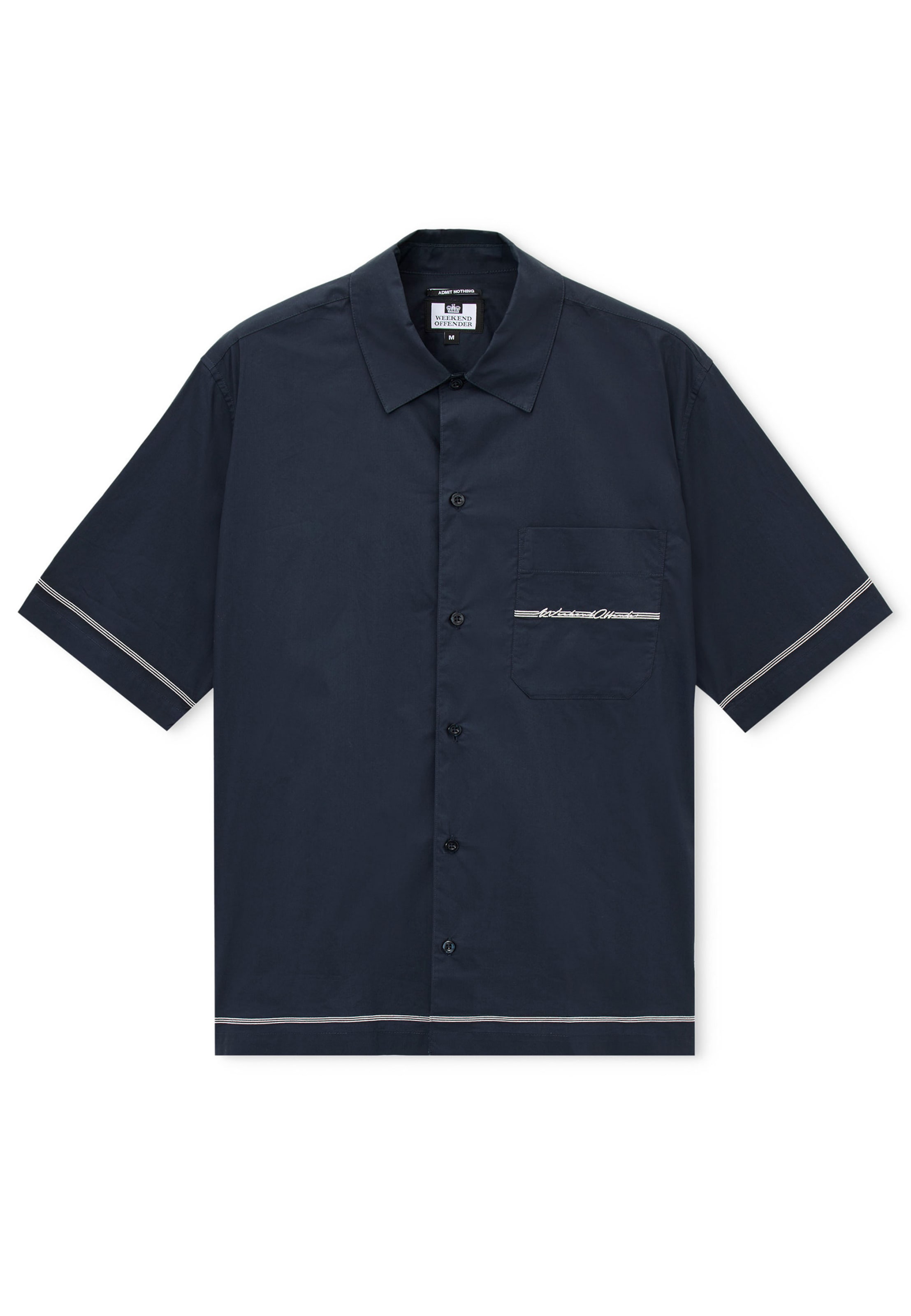 Weekend Offender Chemise 'Senia' en bleu marine / blanc, Vue avec produit