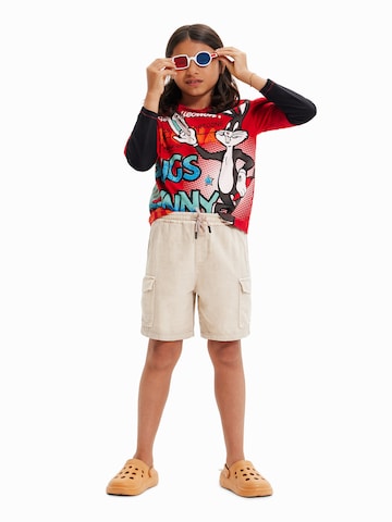 T-Shirt 'Bugs' Desigual en rouge