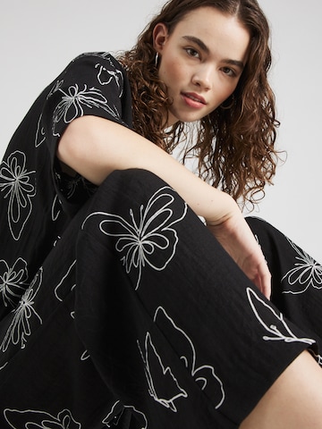 Loosefit Pantalon 'Sea Breeze' florence by mills exclusive for ABOUT YOU en noir