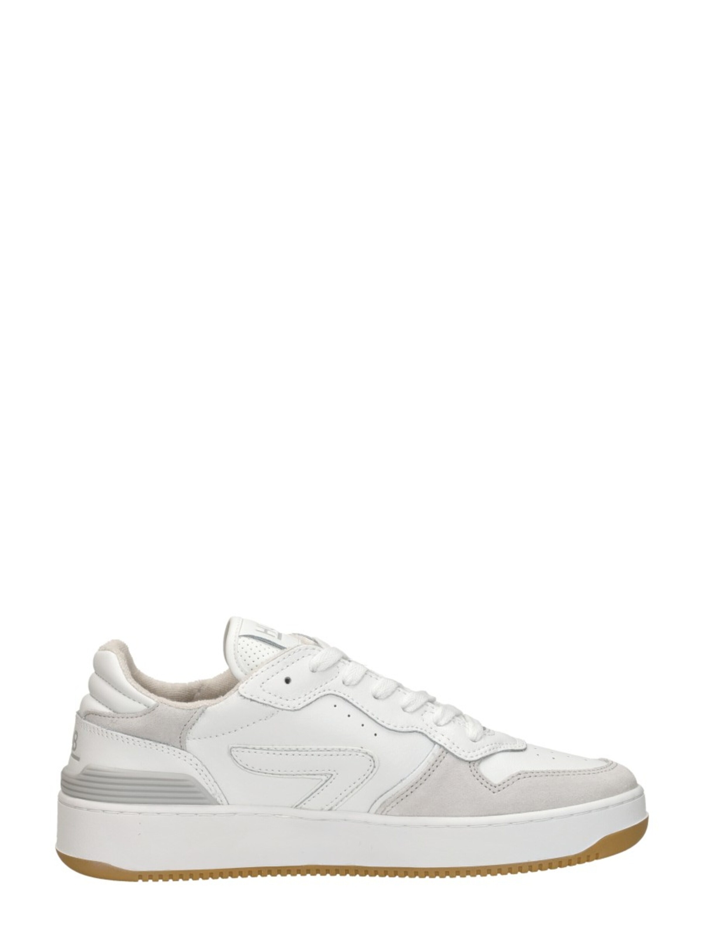Baskets basses 'Smash L68' HUB en blanc