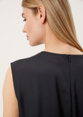 s.Oliver BLACK LABEL Bluse i sort