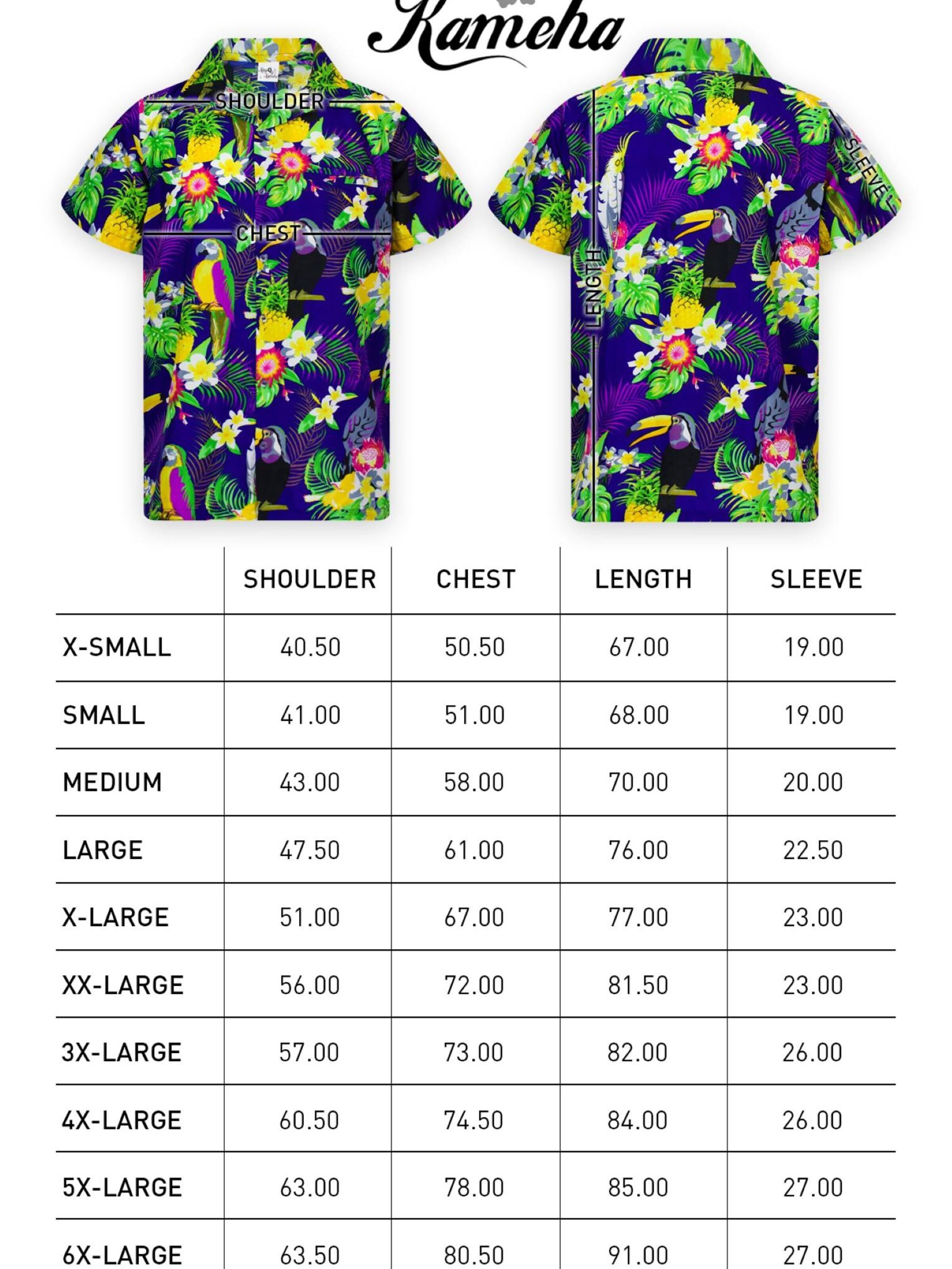 King Kameha Shirt 'Parrot Cockatoo' in Blau