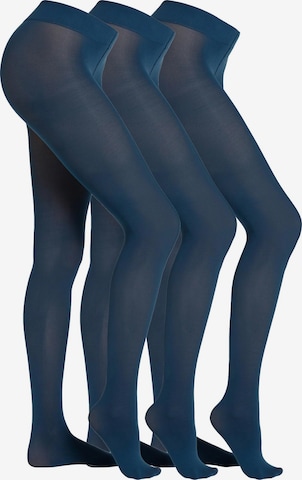 camano Fine Tights in Blue: front