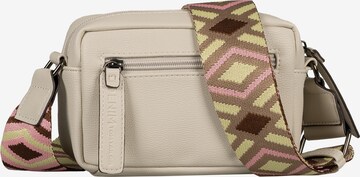 TOM TAILOR DENIM Skuldertaske 'Mena' i beige