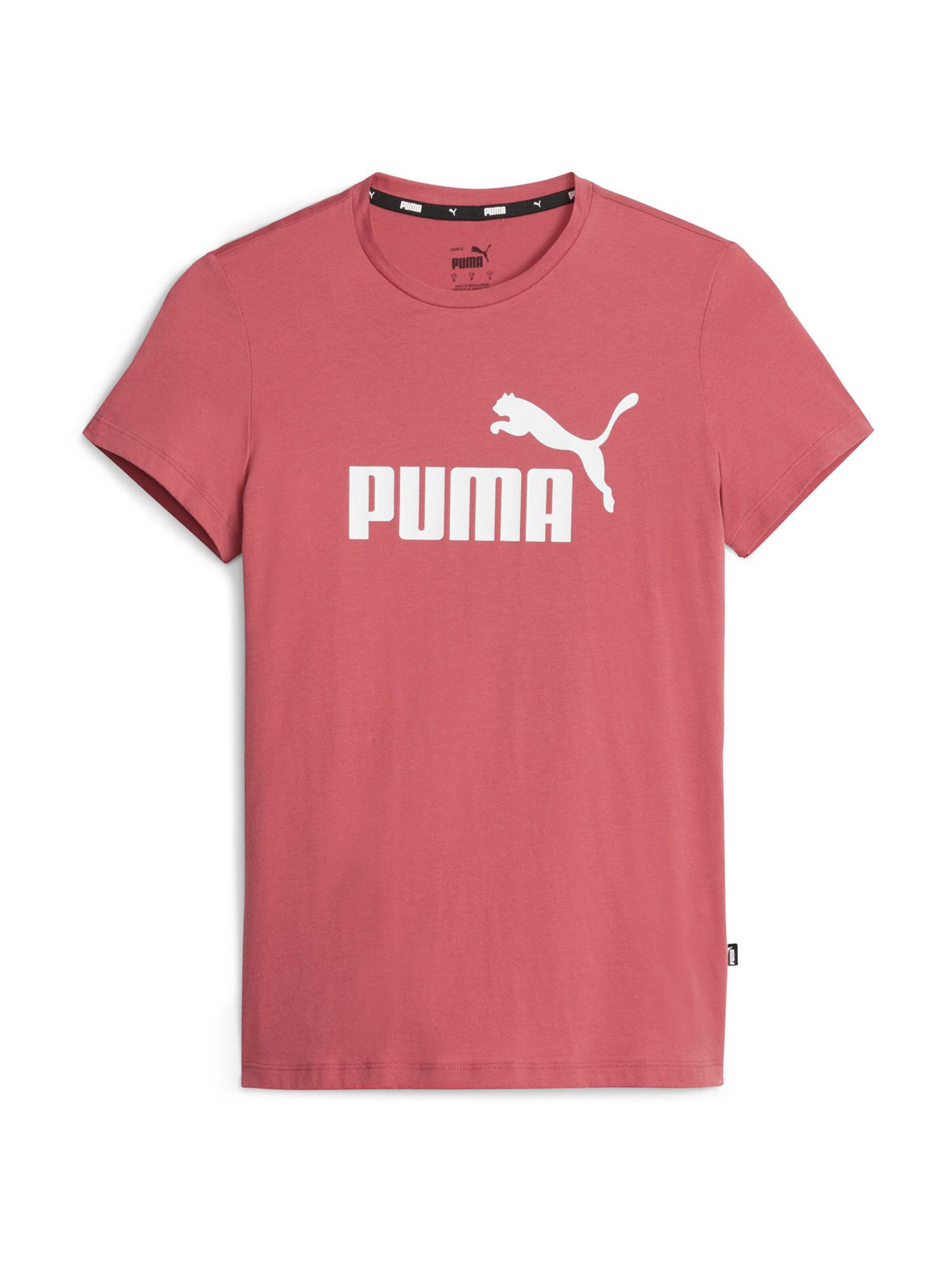 PUMA - Camiseta funcional 'Essential' en rojo: frente