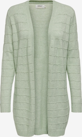 Cardigan 'KATIA' ONLY en vert : devant