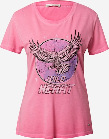 Key Largo T-shirt 'TWILIGHT' i rosa: framsida