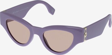 Lunettes de soleil 'Fanplastico' LE SPECS en violet : devant