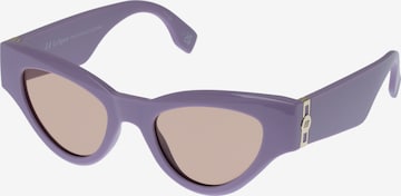 LE SPECS - Óculos de sol 'Fanplastico' em roxo: frente