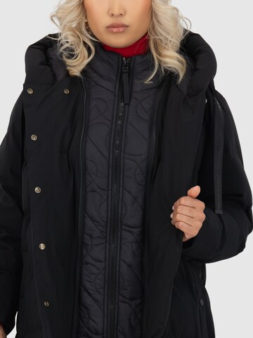 Alife and Kickin Winter coat 'DitteAK' in Black