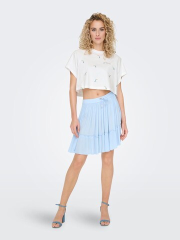 ONLY - Camiseta 'KITA' en blanco