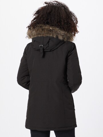 Superdry Parka 'Everest' in Schwarz