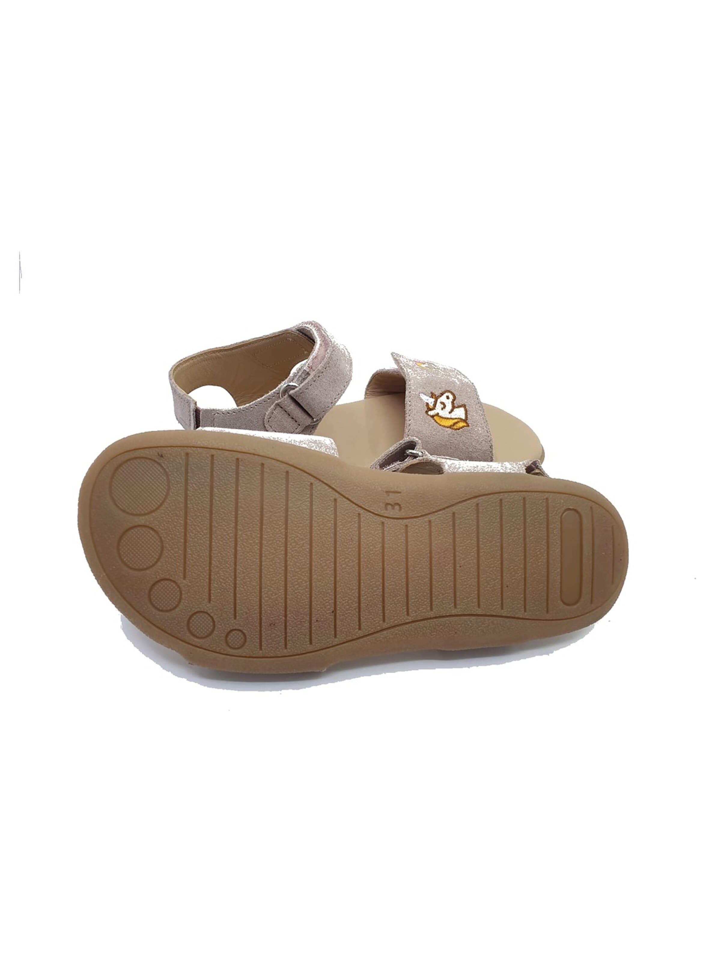 LIO&Friends Sandal 'LIO&friends - Kindersandale - Mädchen - Barfußsandale - rosa' i rosa