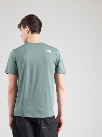 THE NORTH FACE Λειτουργικό μπλουζάκι σε πράσινο