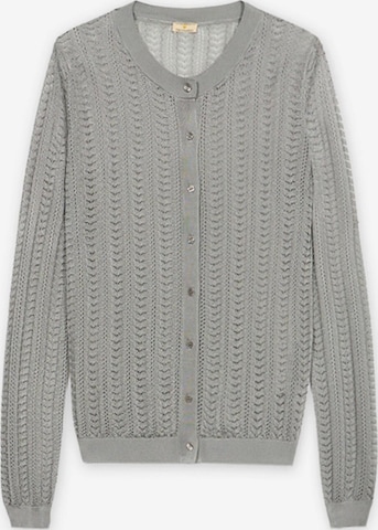 Trussardi - Cárdigan en gris: frente