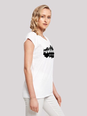F4NT4STIC T-Shirt 'Cities Collection - New York skyline' in Weiß
