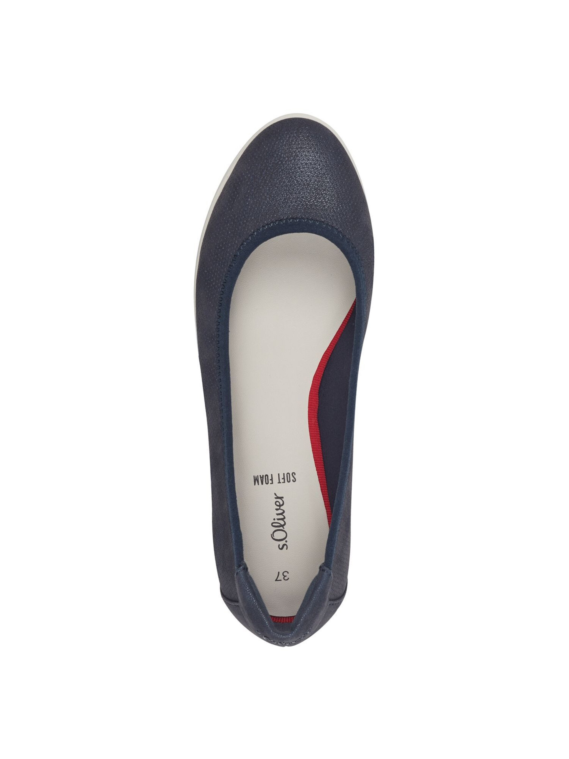 s.Oliver Ballerina in Blauw