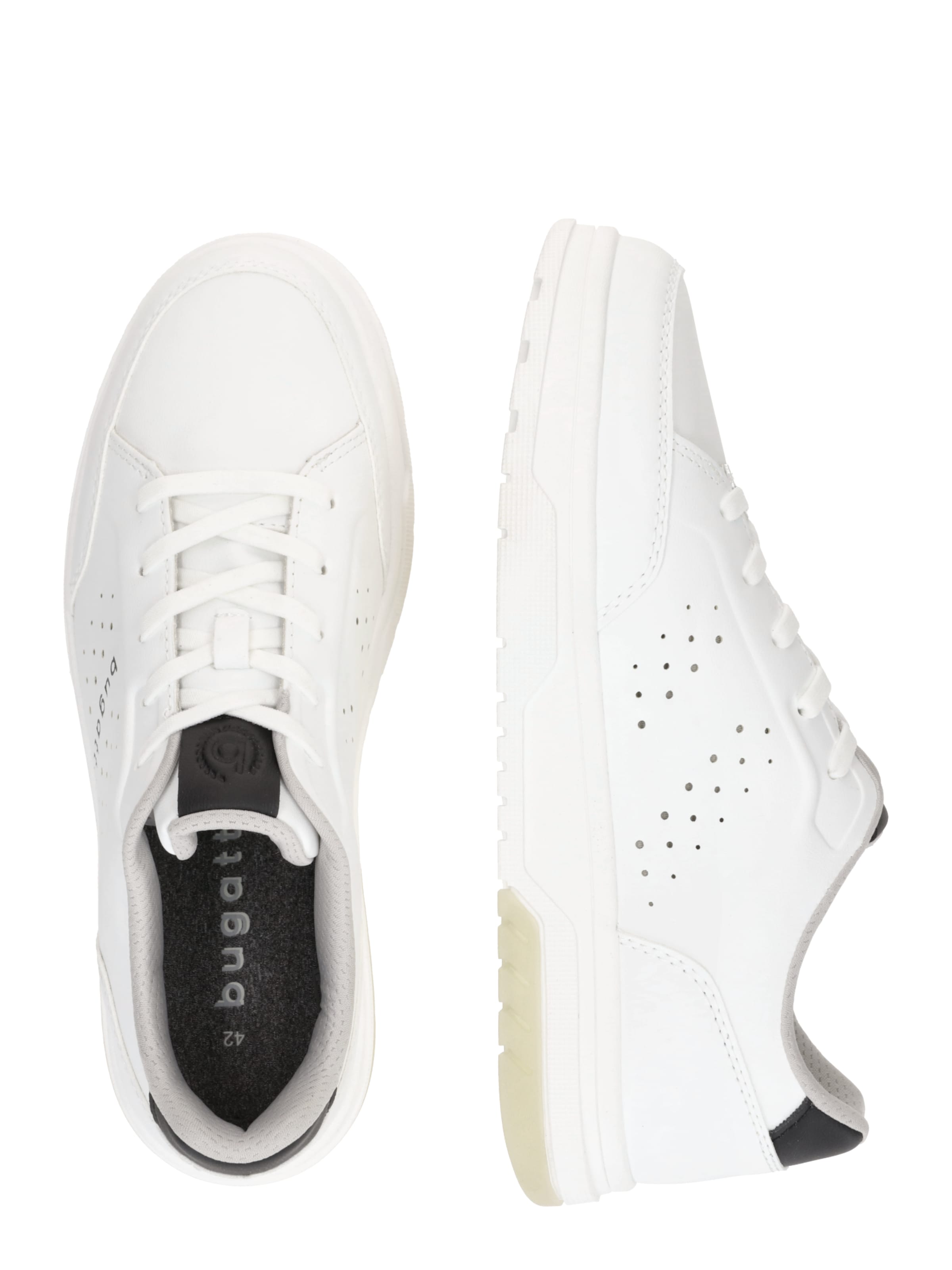 bugatti Platform trainers in White