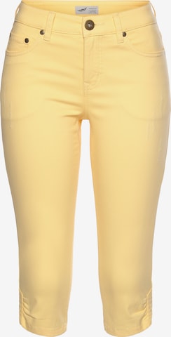 ARIZONA Skinny Jeans in Yellow: front