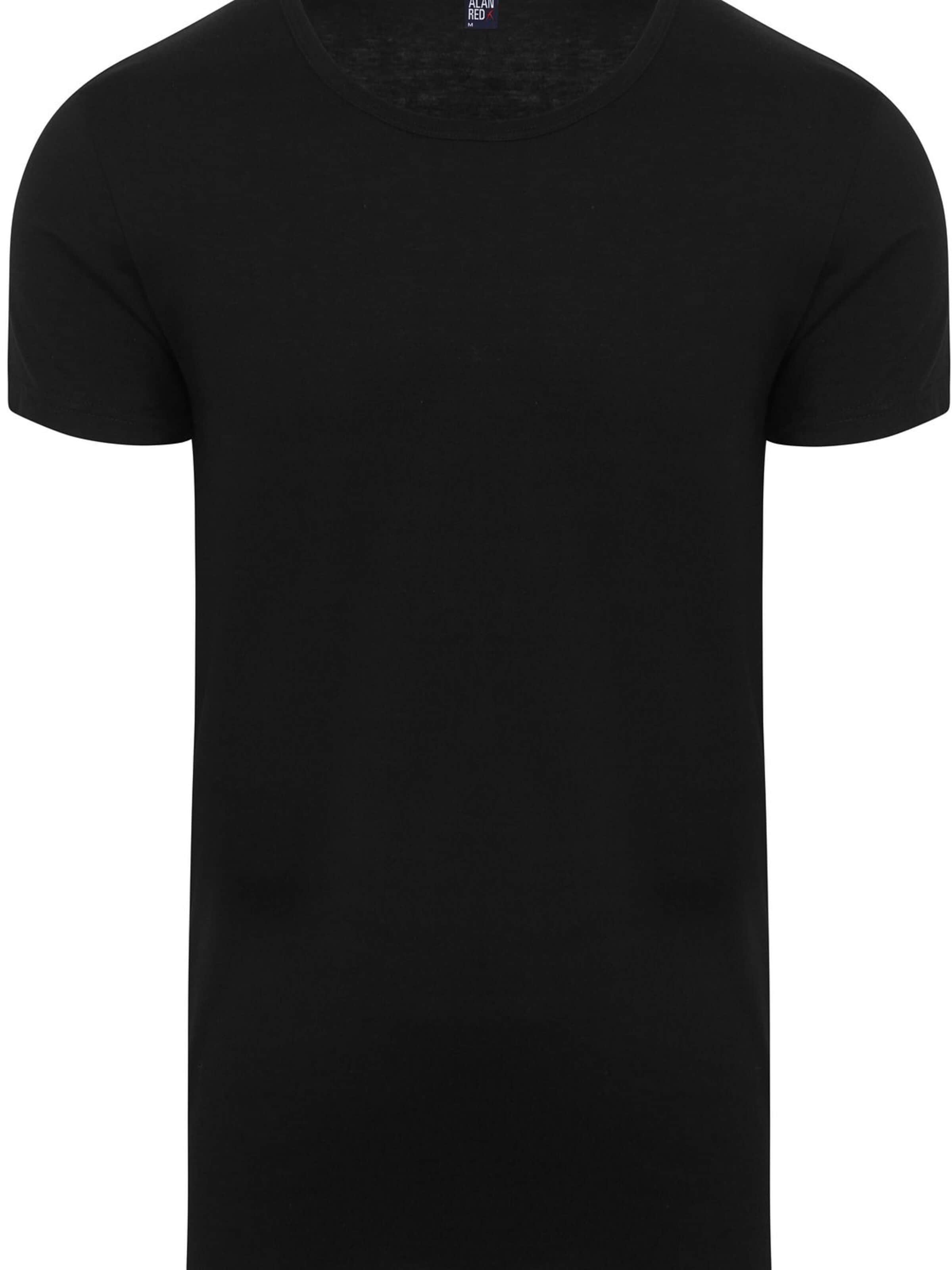 alan red Shirt 'James' in Black