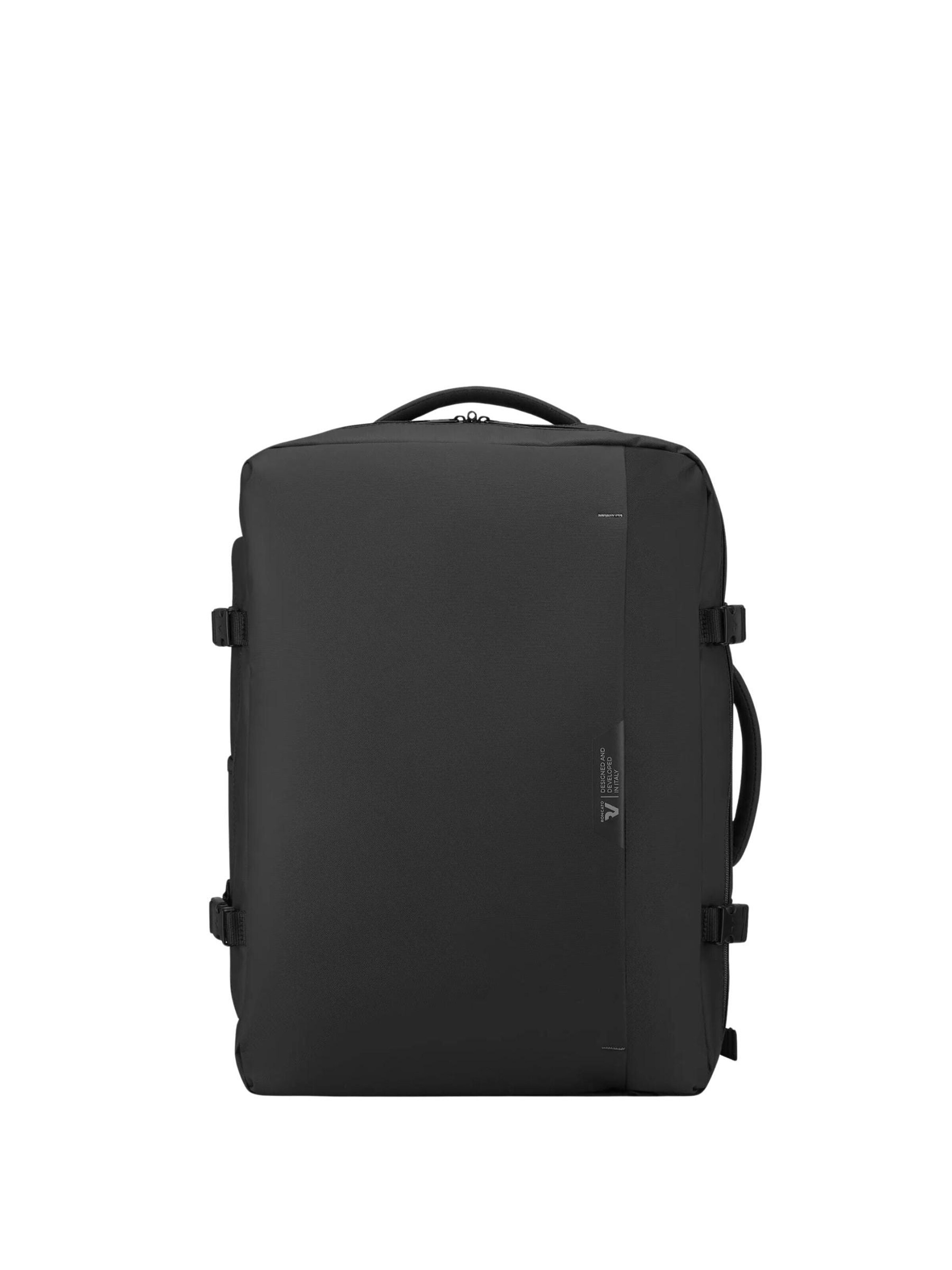 Roncato Plecak 'RONCATO ZAINO CABINA 55/20 CM RYANAIR WANDERLINE ZAINO' w kolorze czarny: przód