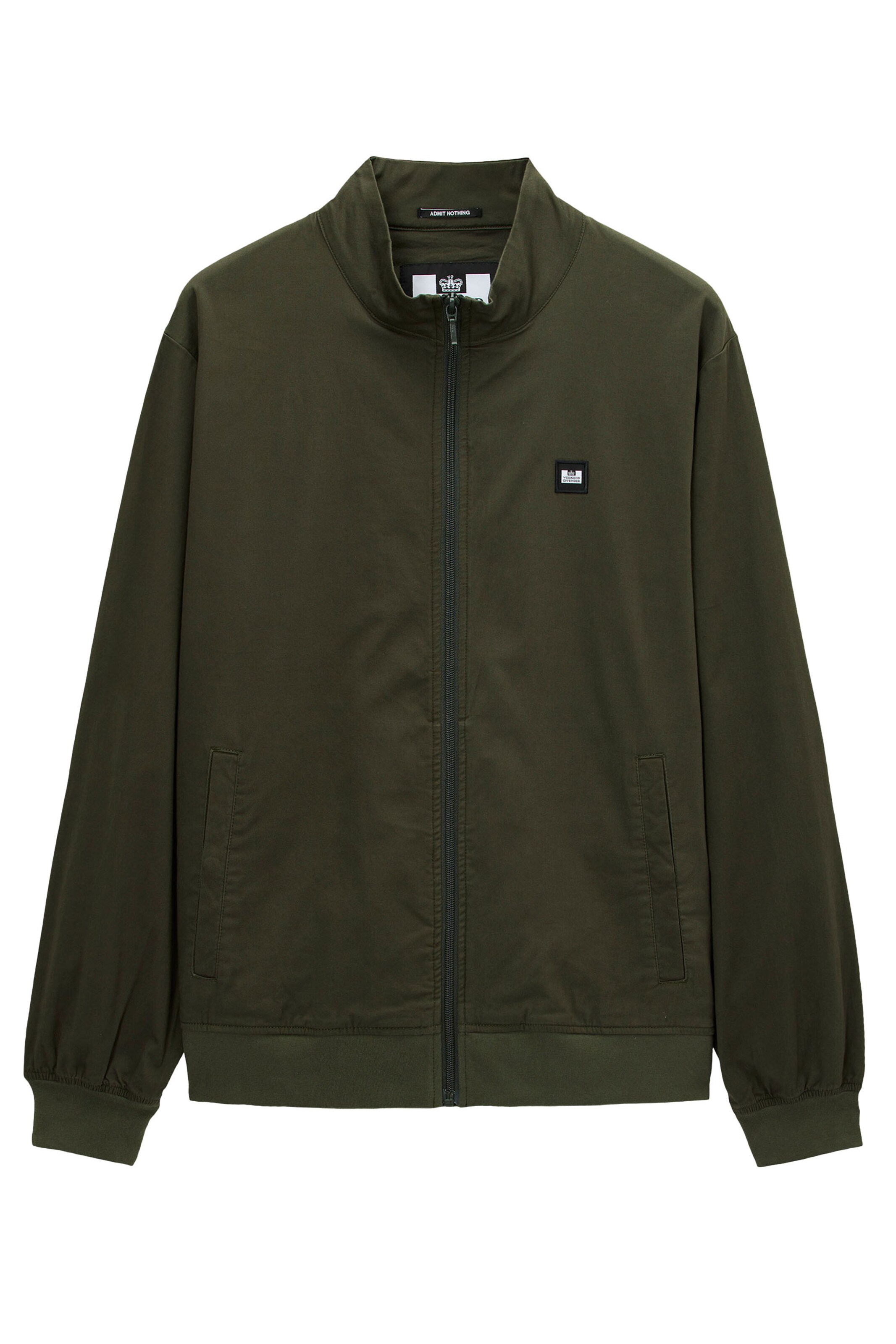 Weekend Offender Übergangsjacke in Grün: Vorderseite