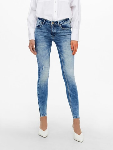 ONLY Skinny Jeans 'Kendell' in Blauw: voorkant