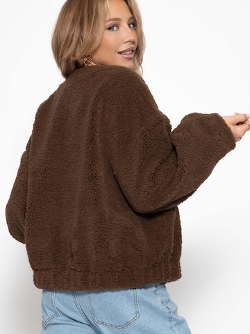 SASSYCLASSY Übergangsjacke in Braun