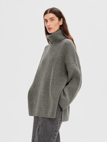 SELECTED FEMME Sweater 'Mary' in Grey