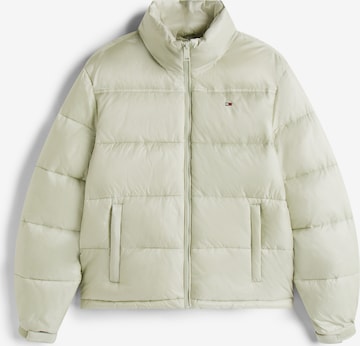 Tommy Jeans Демисезонная куртка 'ESS' в Зеленый: спереди
