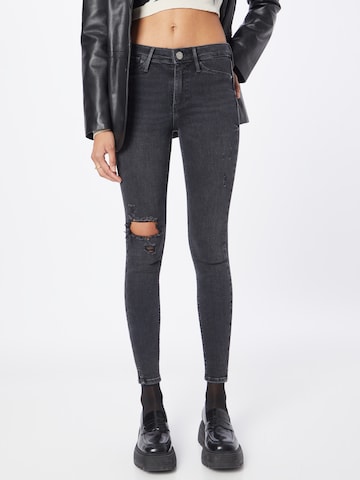 River Island Skinny Jeans 'MOLLY' in Black: front