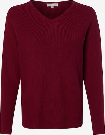 Pull-over Marie Lund en rouge : devant