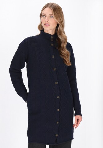 Cardigan DreiMaster Vintage en bleu : devant