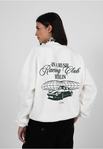 Prohibited Sweatshirt 'In A Rush' in Wit