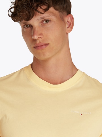 Tommy Jeans Tričko – béžová