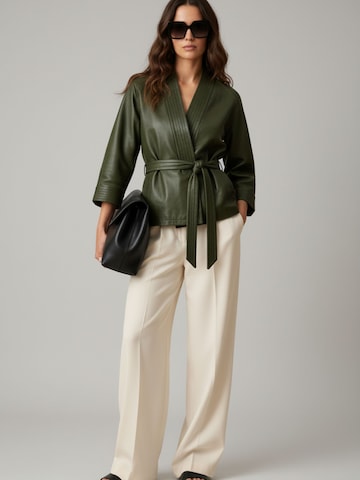 WEARABLE STORIES Blazers 'Kimono' in Groen