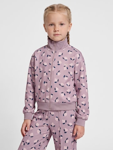 Sweat de sport Hummel en violet : devant