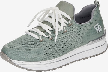 Rieker Sneakers laag in Groen: voorkant