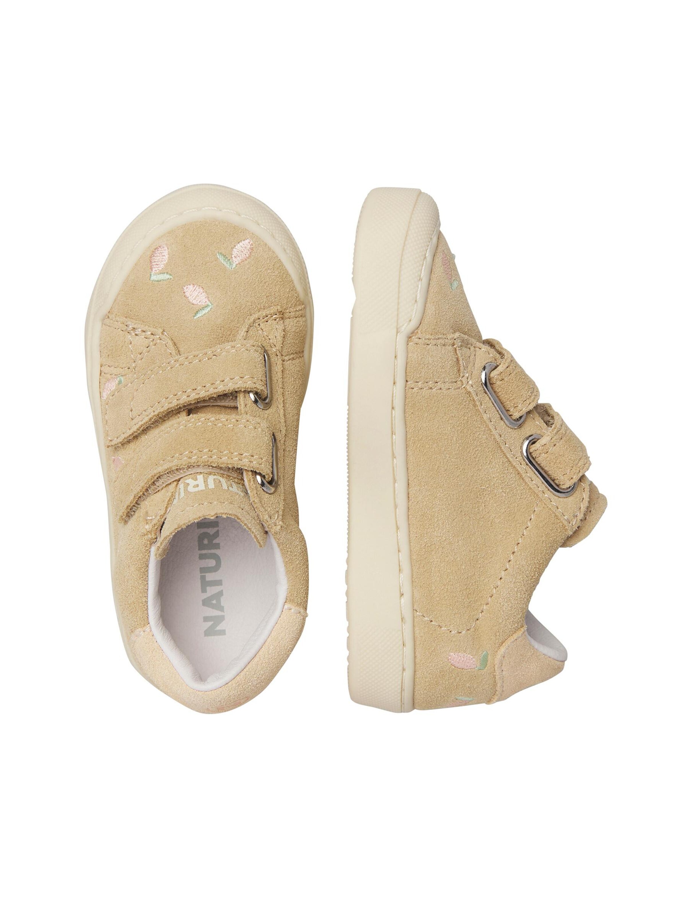 NATURINO Lage schoen 'EINDHOVEN 2 EMBR.VL.' in Beige