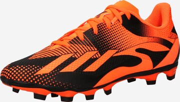 Ghete de fotbal 'X Speedportal Messi.4 Flexible Ground' de la ADIDAS SPORTSWEAR pe portocaliu: față