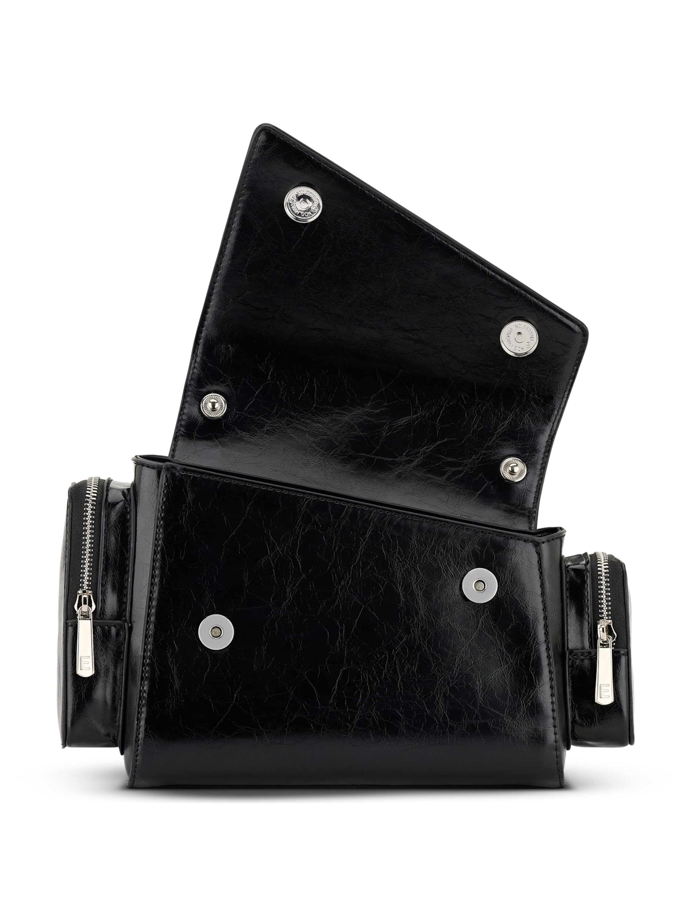 Expatrié Schultertasche 'Hunter' in Schwarz