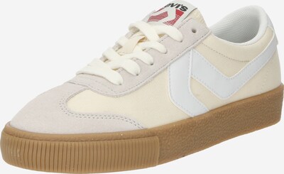 LEVI'S ® Sneaker low i beige / sand / hvid, Produktvisning